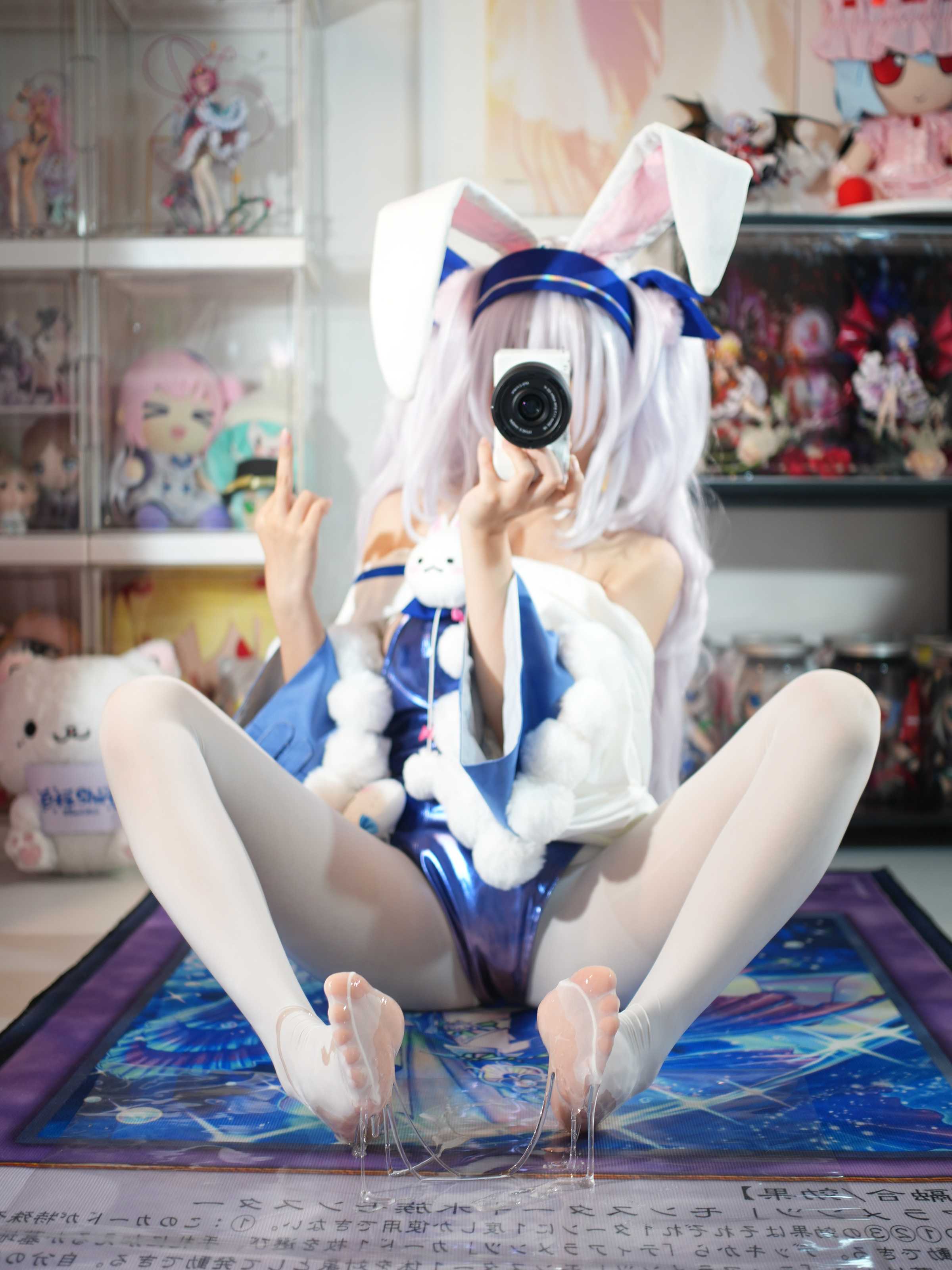 白栎Shirly 碧蓝航线 拉菲2，慵懒少女的午后梦境与蔚蓝誓约写真全记录