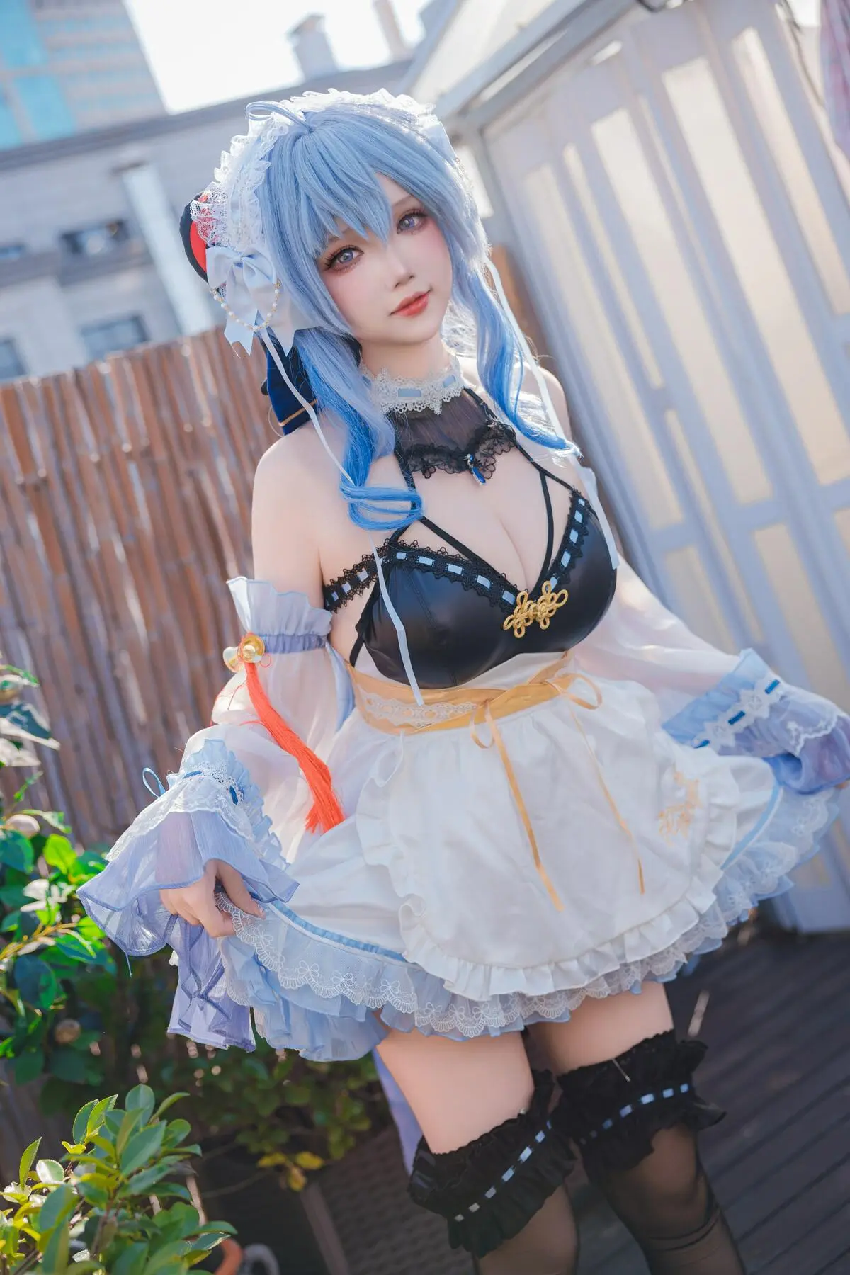Cosplay｜雪晴Astra – 甘雨 女仆