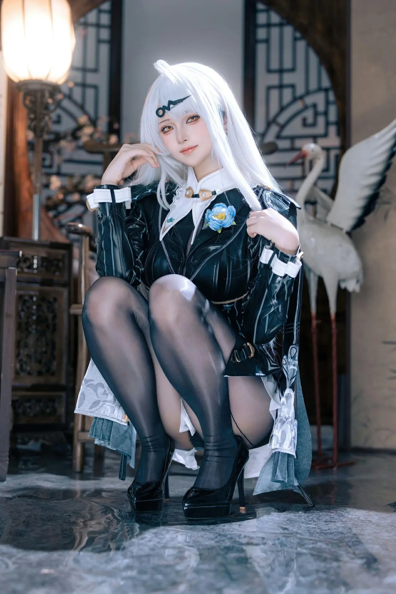 Cosplay|屿鱼 – 绝区零 仪玄·墨形影踪