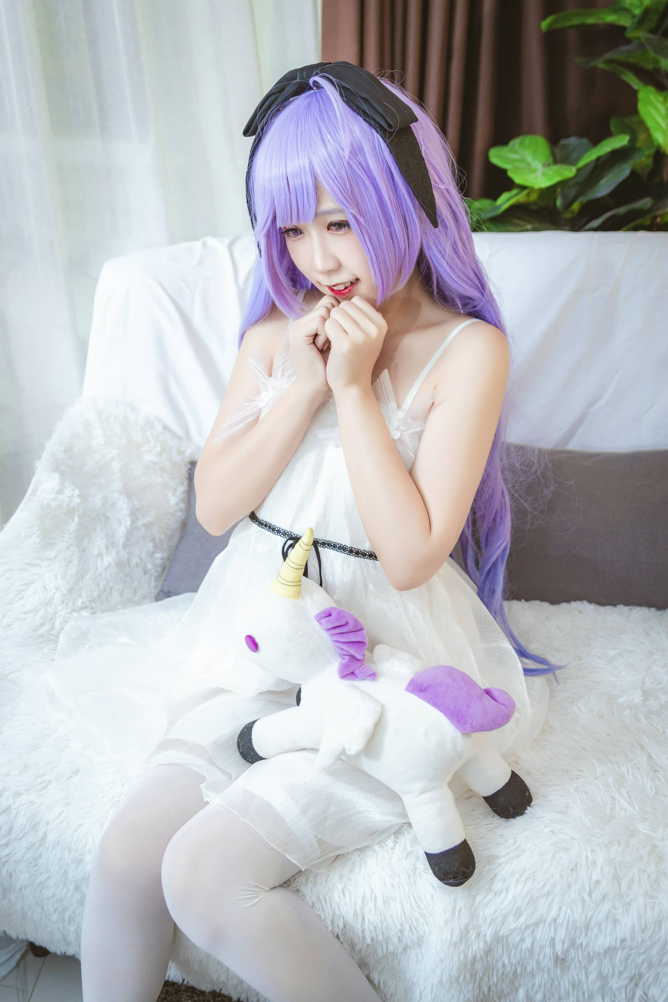 流年不停_w 独角兽睡衣，梦幻私房写真记录少女心事的温柔绽放 ✦自购✦