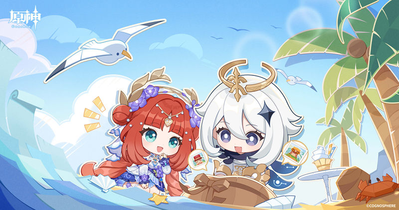 手游《原神(Genshin)》的日文官方twitter高清图包