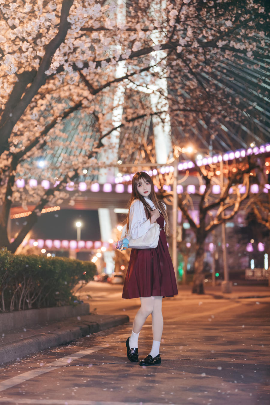 邂逅樱花雨_兔子Zzz不吃胡萝卜 – 写真美图作品在线欣赏